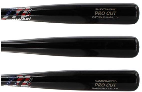 Marucci Pro Cut Top-Quality Bone Rubbed Durable Maple USA Wood Baseball Bat 